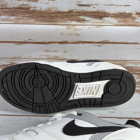 Nike Full Force Low Shoes Kids - white/black-pewter FV5929-101 Size 6 - Picture 4 of 6